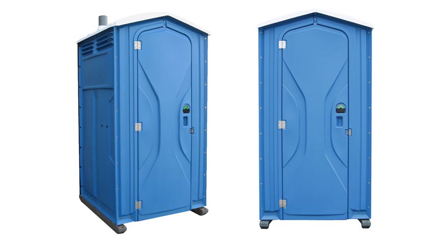 Long-term porta potty units on site in Germantown, Tennessee